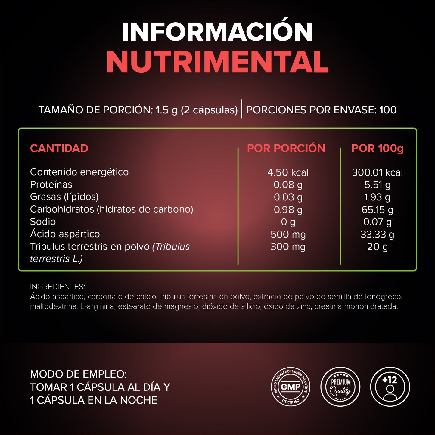 TSTO PWR - Stack Masculino Completo | Vitalidad natural |